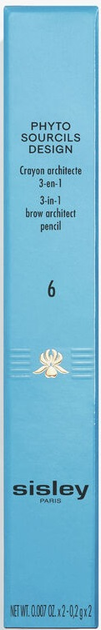 Kredka do brwi Sisley Phyto-Sourcils Design 6 Espresso 2 x 0.2 g (3473311875266) - obraz 5