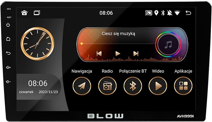 Radio samochodowe Blow AVH-9991 (5900804134800) - obraz 1