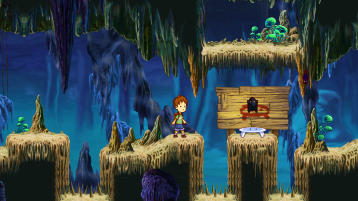 Гра Nintendo Switch A Boy and His Blob (Картридж) (0810105670219) - зображення 3