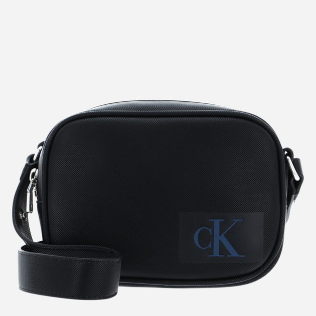 Сумка крос-боді через плече жіноча зі штучної шкіри Calvin Klein Jeans Sculpted Camera Bag18 Twill Bag Чорна (8719856987992) - зображення 1