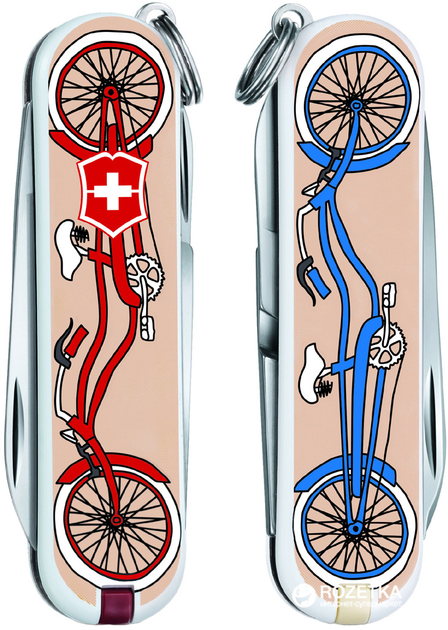 Швейцарський ніж Victorinox Classic Bicycle (0.6223.L1506) - зображення 2