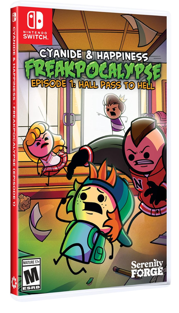 Gra Nintendo Switch Cyanide & Happiness Freakpocalypse - Episode 1: Hall Pass To Hell (Kartridż) (0819976027665) - obraz 1