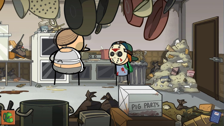 Гра Nintendo Switch Cyanide & Happiness Freakpocalypse - Episode 1: Hall Pass To Hell (Картридж) (0819976027665) - зображення 4