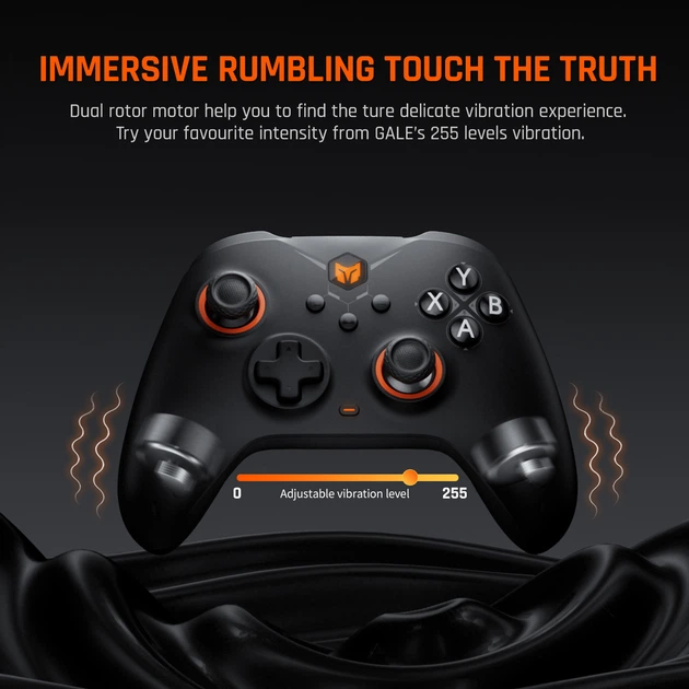Беспроводной джойстик геймпад BIGBIG WON Gale Combo Bluetooth контроллер PC Switch IOS Android + док станция Белый - изображение 6