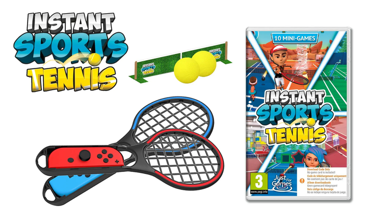 Gra Nintendo Switch Instant Sports Tennis Switch Bundle (Klucz elektroniczny) (5055884532739) - obraz 2