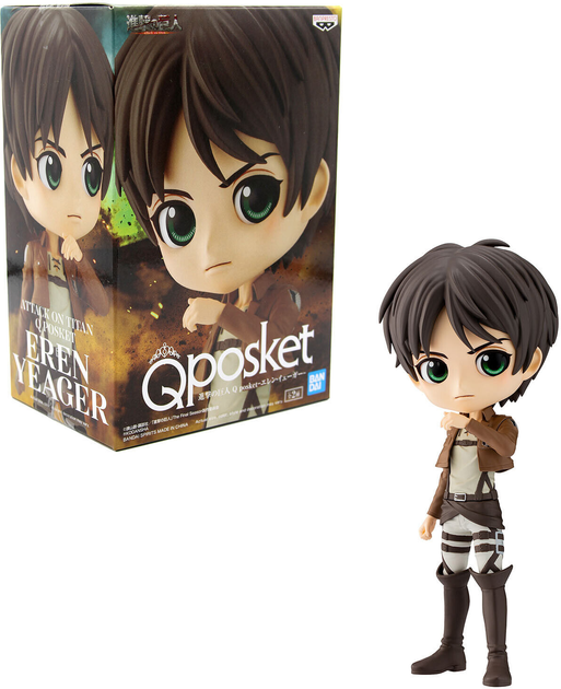 Фігурка Banpresto Attack on Titan Version B Q Posket Eren Yeager 14 см (4983164185287) - зображення 2