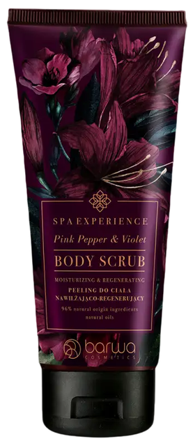 Скраб для тіла Barwa Spa Experience Pink Pepper and Violet зволожувальний і регенерувальний 180 мл (5905172330403) - зображення 1