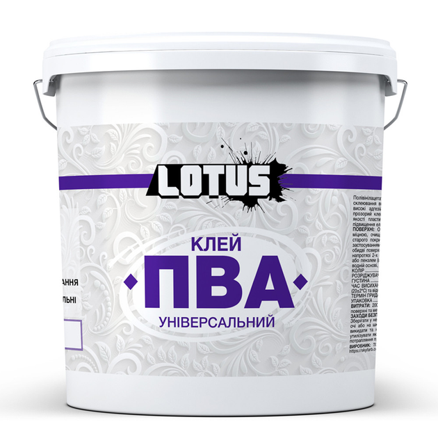 ПВА Клей універсальний LOTUS 10 кг - зображення 1