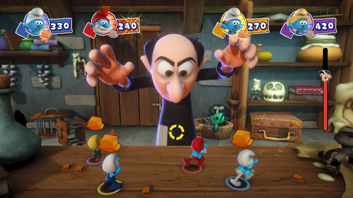 Гра Nintendo Switch The Smurfs: Village Party (Картридж) (3701529505416) - зображення 8