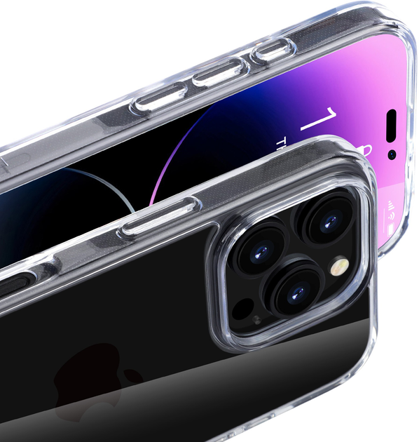 Etui plecki Nevox StyleShell SHOCKFlex do Apple iPhone 16 Pro Transparent (4250686413762) - obraz 4