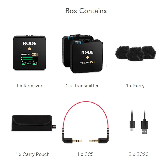 Микрофон RODE Wireless GO II – фото, отзывы, характеристики в