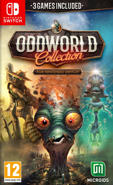 Гра Nintendo Switch Oddworld Collection (Картридж) (3760156487748) - зображення 1