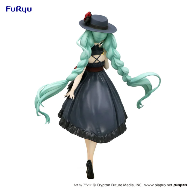 Фигурка FuRyu Вокалоид Хацунэ Мику Vocaloid Hatsune Miku Outing Dress 19 см F V HM OD 19 - изображение 3