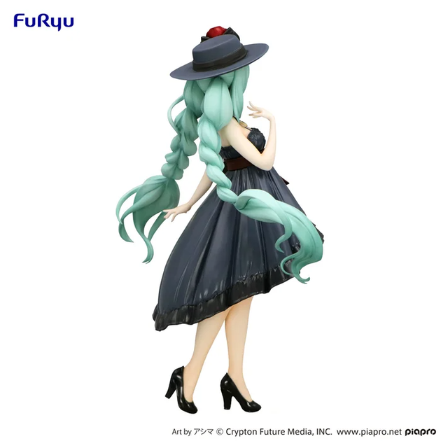 Фигурка FuRyu Вокалоид Хацунэ Мику Vocaloid Hatsune Miku Outing Dress 19 см F V HM OD 19 - изображение 4