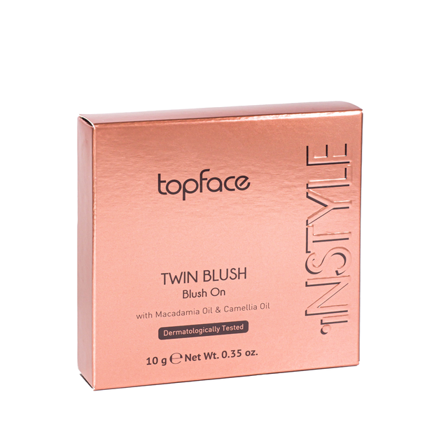 Румяна для лица TopFace Instyle Blush On двойные РТ353 № 07 - изображение 7