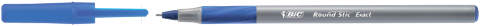 Ручка кулькова BIC Round Stic Exact 0,7 мм синій - Фото 3 Ручка кулькова BIC Round Stic Exact 0,7 мм синій - изображение 3