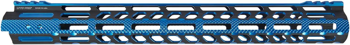 Цевье Leapers UTG PRO Ultra Slim15" для AR15. M-LOK. Black/Blue - изображение 1