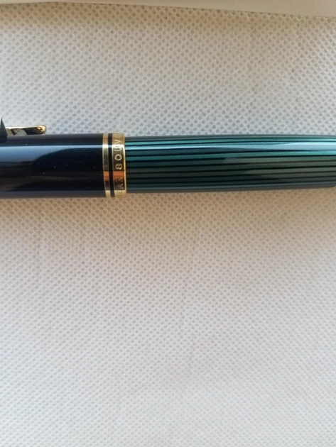 Чорнильна ручка Pelikan souveran m1000 золоте перо 18К - зображення 5