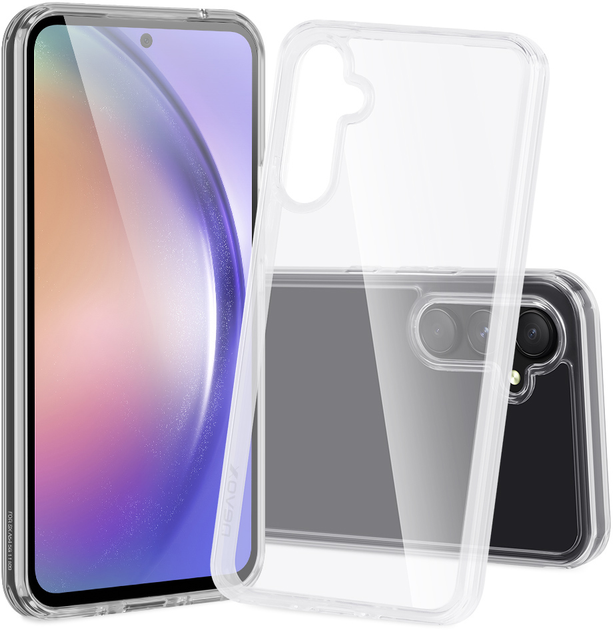 Etui plecki Nevox StyleShell SHOCKFlex do Samsung Galaxy A55 Transparent (4250686413373) - obraz 1