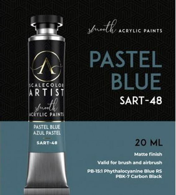 Farba Scale75 Artist Range 20 ml Pastel Blue (8423153062329) - obraz 3