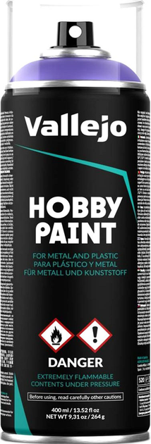 Primer-spray Vallejo Hobby Paint 28.025 400 ml Alien Purple (8429551280259) - obraz 1