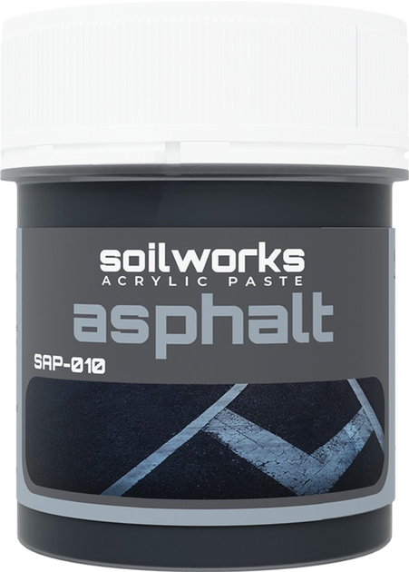 Паста для створення текстур Scale75 Soilworks 100 мл Asphalt (8435635305893) - зображення 1