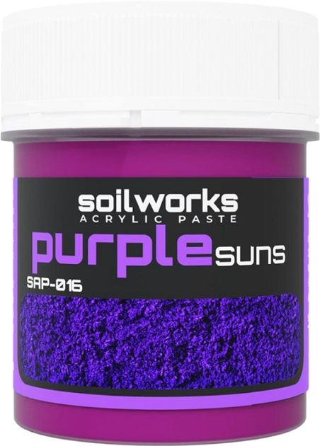 Паста для створення текстур Scale75 Soilworks 100 мл Purple Suns (8435635306470) - зображення 1