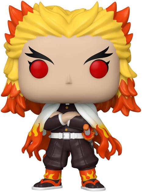 Figurka Funko POP Animation Demon Slayer Kimetsu no Yaiba 1308 Kyojuro Rengoku 9 cm (0889698656238) - obraz 2