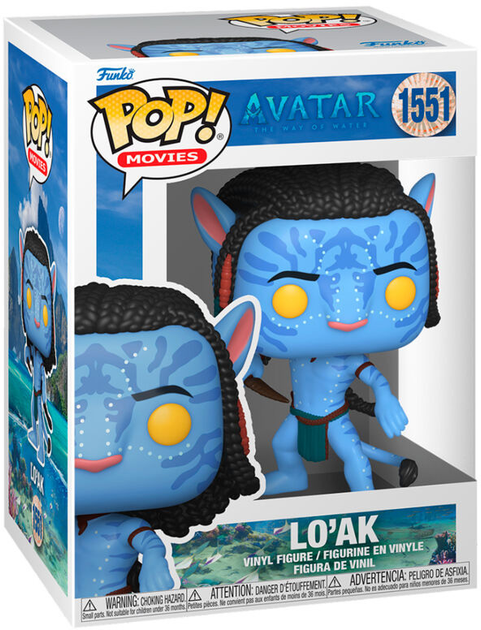 Figurka Funko Pop Avatar The Way of Water Lo Ak 9 cm (0889698730907) - obraz 1