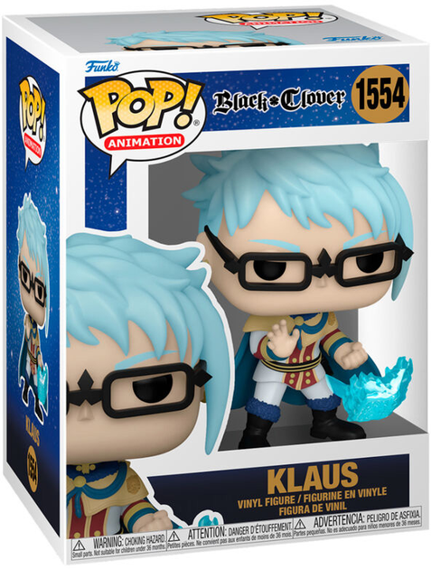 Figurka Funko Pop Black Clover Klaus 9 cm (0889698721189) - obraz 1