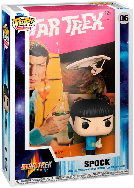 Фігурка Funko POP Comic Cover Star Trek Spock 9 см (0889698725002) - зображення 1