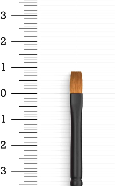 Пензель синтетичний Vallejo B04004 Effects Flat Rectangular Brush Synthetic 4 (8429551002349) - зображення 3
