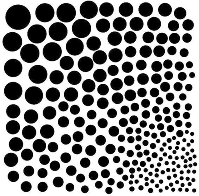 Трафарет Vallejo ST-SF002 Stencils Circle Textures (8429551986571) - зображення 3