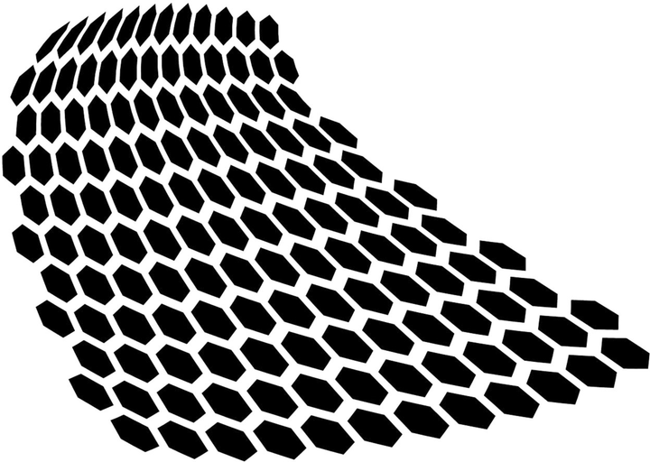 Трафарет Vallejo ST-SF003 Stencils Distorted Honeycomb (8429551986588) - зображення 3