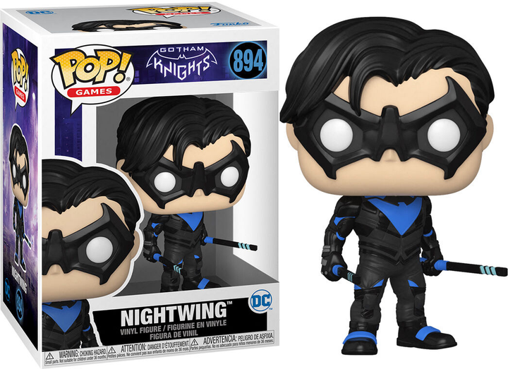 Фігурка Funko Pop DC Comics Gotham Knights Nightwing 9 см (0889698574228) - зображення 2