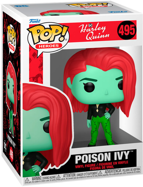 Фігурка Funko Pop DC Comics Harley Quinn Poison Ivy 9 см (0889698758499) - зображення 1