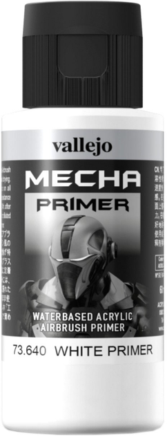 Праймер Vallejo Mecha 73.640 60 мл Білий (8429551736404) - зображення 1