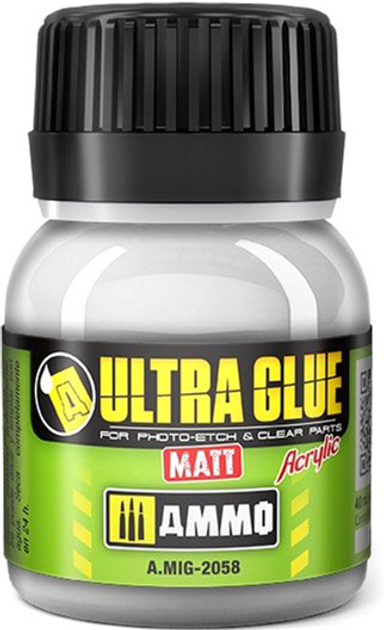 Klej akrylowy Ammo Ultra Glue Matt 40 ml (8432074020585) - obraz 1