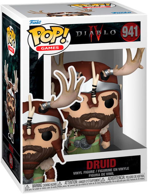 Figurka Funko POP Diablo 4 Druid 9 cm (0889698724944) - obraz 1