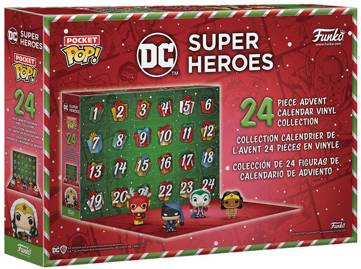 Kalendarz Adwentowy Funko DC Comics 2023 (0889698730778) - obraz 3