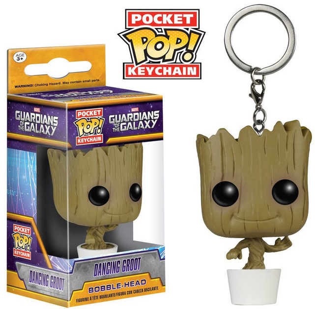 Brelok Funko Pocket POP Keychain Guardians of the Galaxy Baby Groot 4 cm (0849803067151) - obraz 1