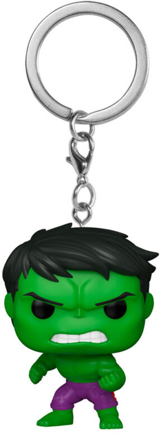 Брелок Funko Pocket POP Keychain Marvel Hulk Classics 4 см (0889698824934) - зображення 2