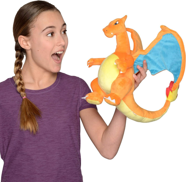 Maskotka Jazwares Pokemon Charizard 29 cm (0889933952620) - obraz 6