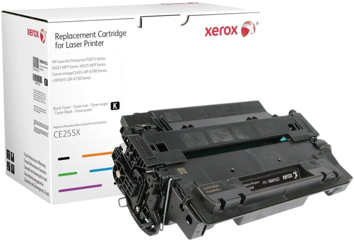 Тонер-картридж Xerox для HP CE255X Black (106R01622) - зображення 1