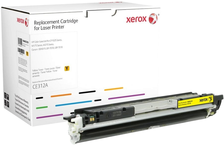 Toner Xerox do HP CE312A Yellow (106R02259) - obraz 1