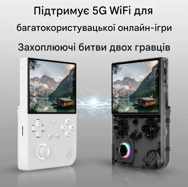 Портативная игровая ретро консоль приставка ANBERNIC RG40XX V 64GB