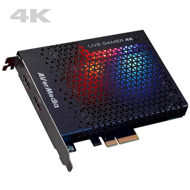 Карта видеозахвата AverMedia Live Gamer 4K GC573 Чёрный (1015-047-00) - изображение 1