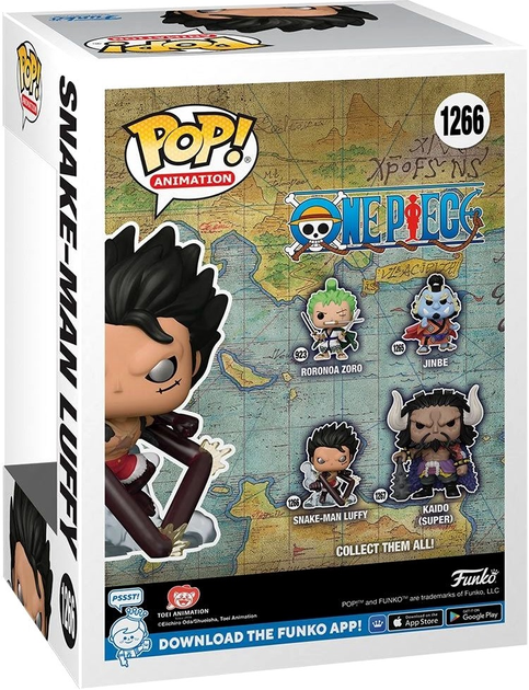 Фігурка Funko POP! Animation: One Piece - Snake-Man Luffy (5908305243526) - зображення 2