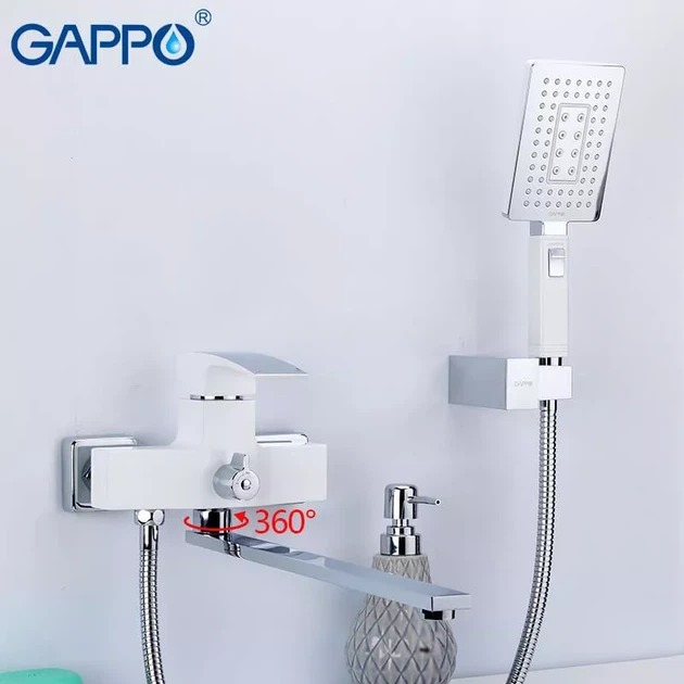 Смеситель для ванны GAPPO G2207-7 - изображение 2