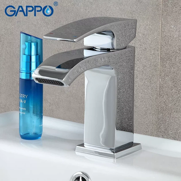 Змішувач для умивальника GAPPO G1007-1, хром G1007-1 - зображення 4